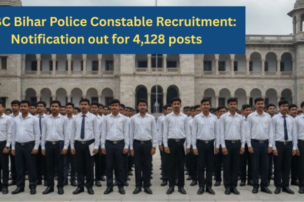 CSBC बिहार पुलिस कांस्टेबल भर्ती 2025: 4,128 पदों के लिए नोटिफिकेशन जारी