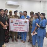 एसीपी उपासना पांडे ने महिला सुरक्षा के टिप्स दिए:गाजियाबाद में कहा- महिला या छात्राएं असहज महसूस करें तो डायल 112 पर कॉल करें