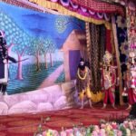 वृंदावन रामलीला का तीसरा दिन:ताड़का वध लीला का हुआ मंचन,पुष्प वाटिका में हुआ सिया पिया मिलन