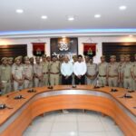 मुजफ्फरनगर में पुलिस टीम को किया गया सम्मानित:1 लाख के इनामी बदमाश को मुठभेड़ में किया था ढेर, एडीजी ने सराहा