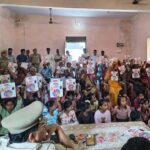 जमलापुर में मिशन शक्ति 5.0 के तहत जागरूकता अभियान:मैनपुरी में महिलाओं, बच्चों की सुरक्षा, अधिकारों और साइबर अपराध पर दी जानकारी