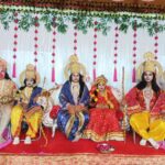 कंपिल में भगवान राम का राज्याभिषेक हुआ:रामलीला कमेटी के नए अध्यक्ष नीरज पांडेय चुने गए