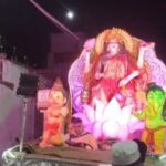 आगरा में निकली देवी शशिबाला की शोभायात्रा:31 भक्तिमय झांकियां बनी आकर्षण का केंद्र