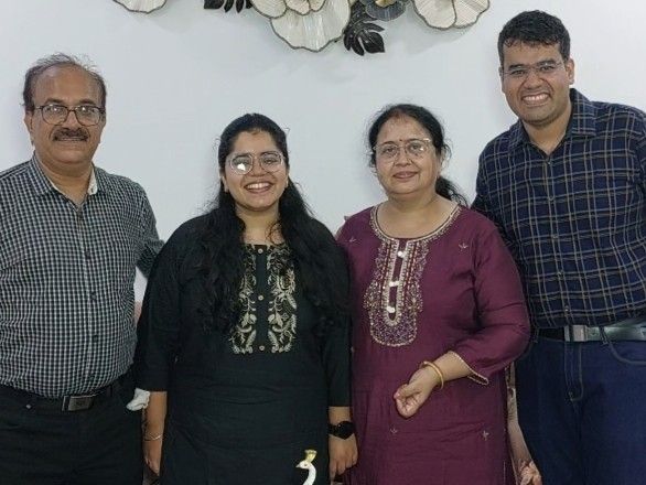 ऊर्जा रहेजा ने IES परीक्षा में पाई दूसरी रैंक:पहले ही प्रयास में देशभर में हासिल की सफलता