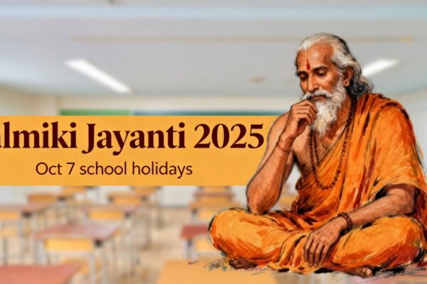 Valmiki Jayanti: यूपी, दिल्ली ने घोषित किया अवकाश, जम्मू-कश्मीर के स्कूल बारिश अलर्ट के कारण बंद