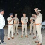 दशहरा और दुर्गा विसर्जन से पहले ललितपुर में सुरक्षा बढ़ाई:डीएम-एसपी ने लिया रावण दहन और विसर्जन स्थलों का जायजा, सख्त हिदायत दी
