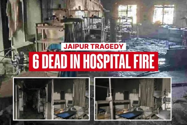 Deadly आग जयपुर के SMS अस्पताल के ICU में, 6 की मौत: ट्रॉमा सेंटर के प्रभारी ने बताई त्रासदी के कारण