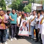 भगवान वाल्मीकि पर टिप्पणी करने पर एंकर के खिलाफ प्रदर्शन:लोगों ने अंजना ओम कश्यप के खिलाफ की कानूनी कार्रवाई की मांग