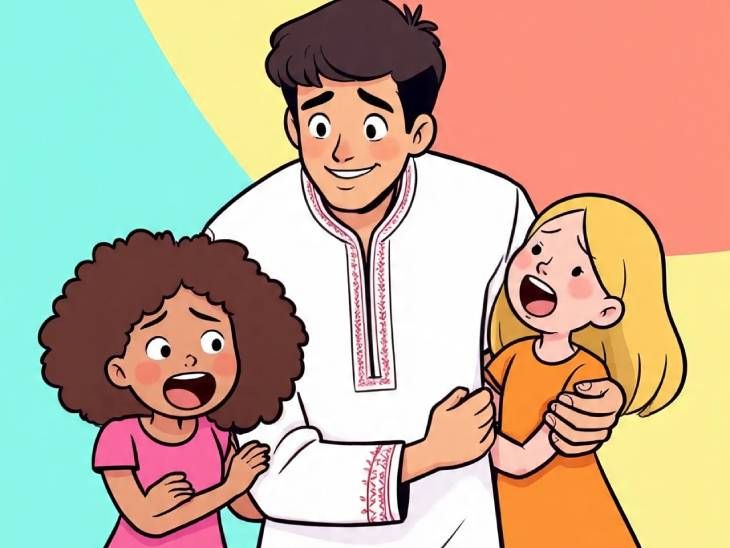 सगी बहनों के मुंह पर रुमाल बांधकर अपहरण की कोशिश:गोरखपुर में कुर्ता-पायजामा पहने युवक ने दोनों लड़कियों को रोका, चिल्लाने पर भागा