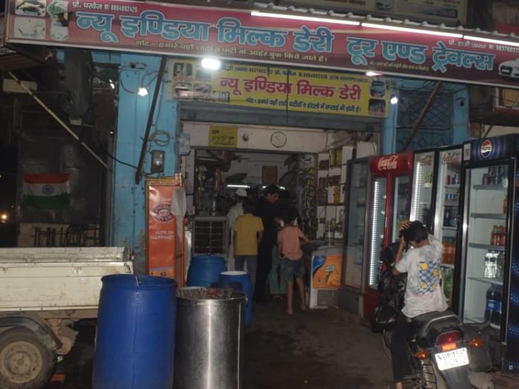 दूध के पैसों को लेकर सोतीगंज में विवाद, जमकर पथराव:नशे में धुत युवक ने पैसे मांगने पर किया हंगामा, पुलिस से पहले ही भागा