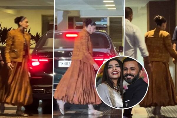 Sonam Kapoor ने इस इशारे से किया दूसरे Pregnancy का ऐलान, Anshula Kapoor की सगाई पर चर्चाएं तेज!