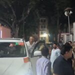 आजमगढ़ कोतवाली में आधी रात तक चलती रही पंचायत:प्रभारी मंत्री के सामने भाजपा के दो गुटों में हुई थी जमकर मारपीट, 8 घंटे बाद हुआ समझौता