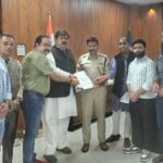 Protest: अग्रसेन महाराज पर अभद्र टिप्पणी, पुलिस को ज्ञापन सौंपा